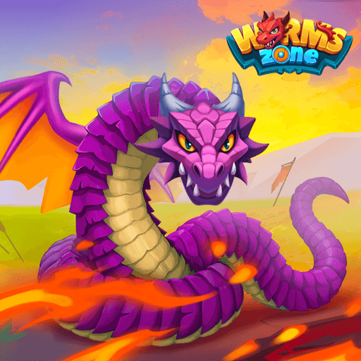Worms Zone a Slithery Snake