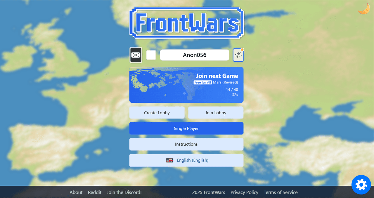 FrontWars.io Hero